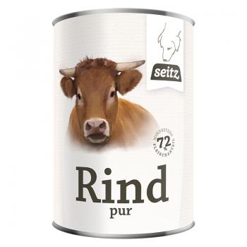 Seitz Hundefutter Rind Pur 400g